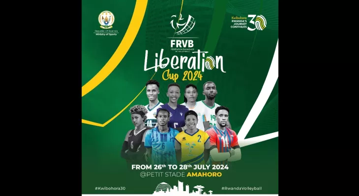 Ibikombe by’imikino yo Kwibohora 2024 muri volleyball byashyikirijwe amakipe yahize ayandi