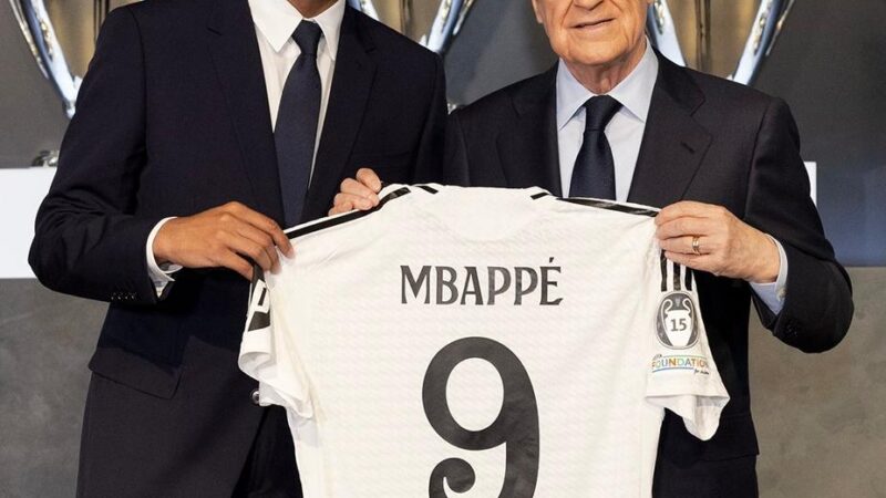 Real Madridi: Mbappe yakiriwe n’abafana barenga ibibumbi 85