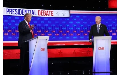 USA: Nyuma y’ikiganiro mpaka bagiranye Trump yishongoye kuri Perezida  Biden