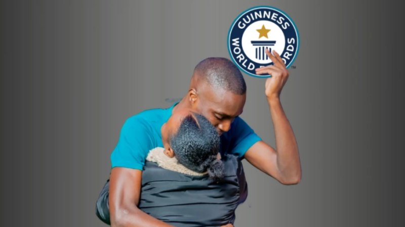 Umunyakenya agiye guca agahigo ko guhobera abantu 15000 umunsi umwe