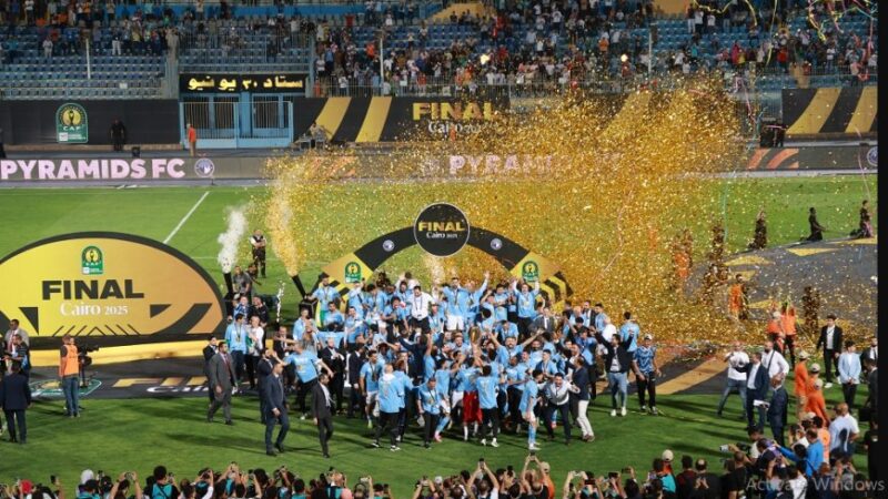 Pyramids yegukanye Igikombe cya CAF Champions League ku nshuro ya mbere