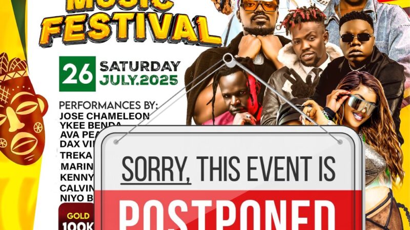 Kampala: Igitaramo cya Uganda-Rwanda Music Festival cyasubitswe habura amasaha make ngo gitangire