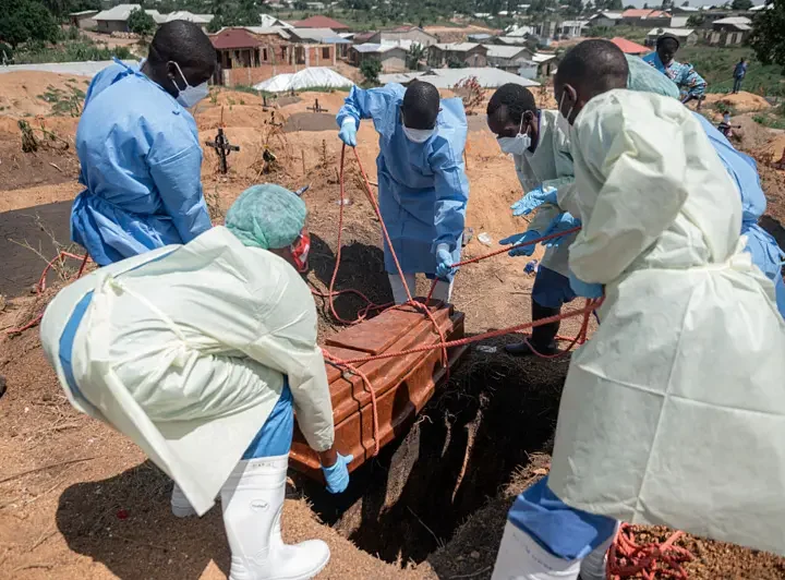 DR Congo: Abanduye Ebola bamaze kurenga 1000